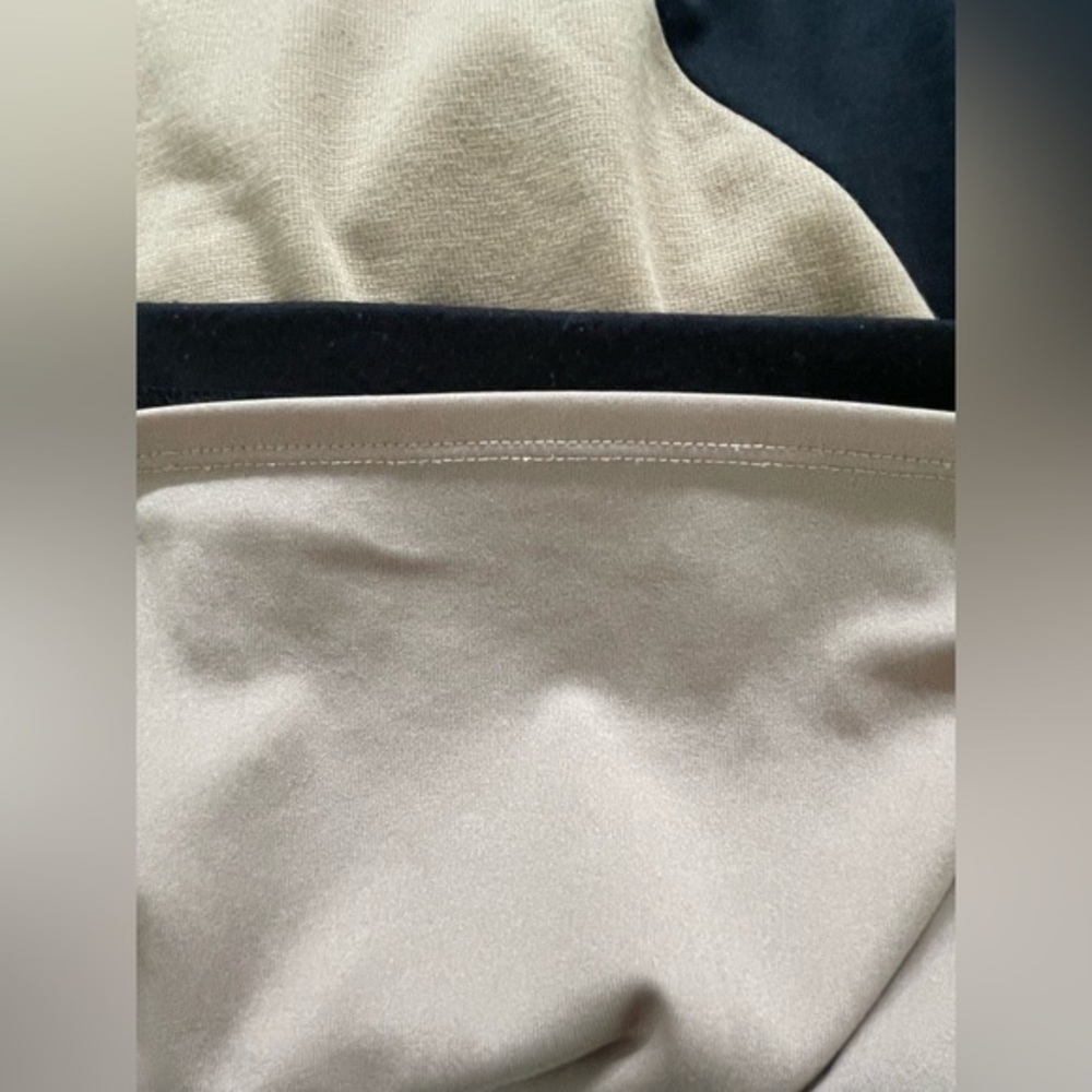 Chetta B Stretch Dress Wave Pattern‎ Black Tan Women’s Size 6 - Picture 4 of 4